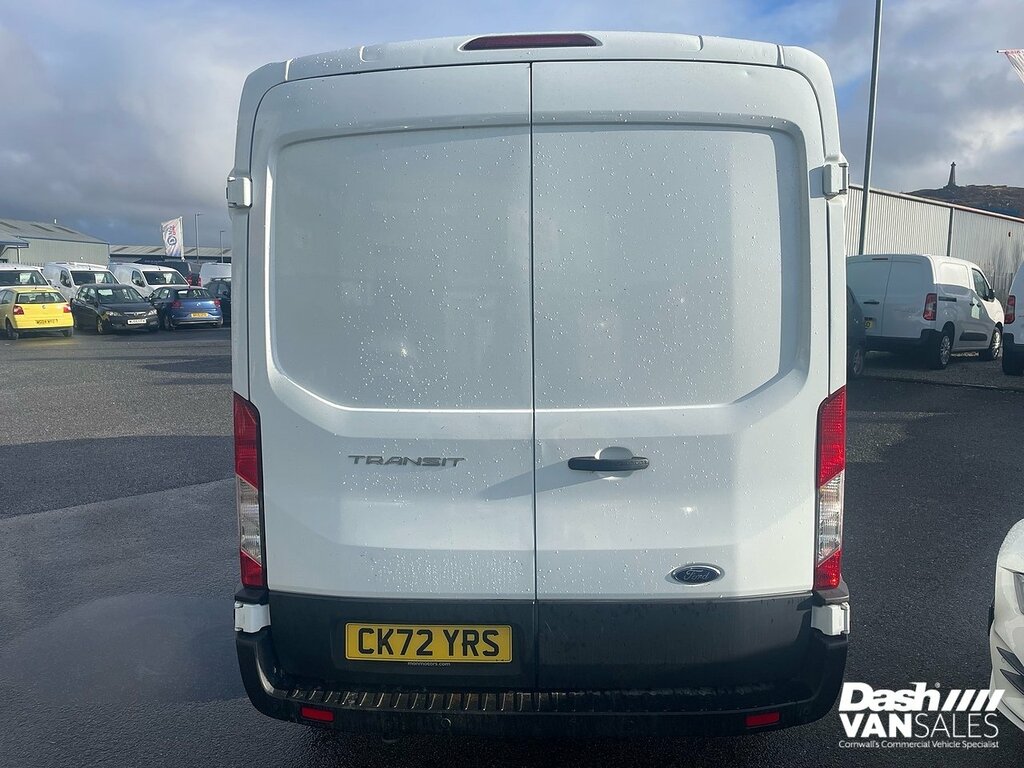 Ford Transit Custom 350 Ecoblue Leader CK72YRS White #4