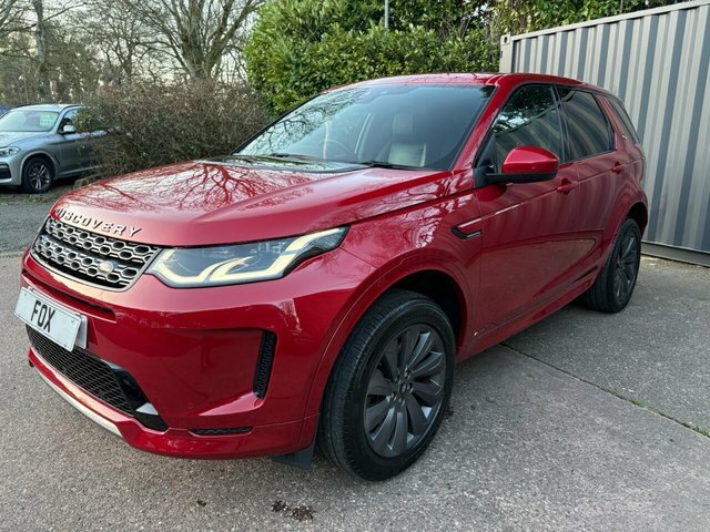 Land Rover Discovery Sport 2020 2.0 D180 Mhev R-dynamic Se Suv Aut OY70ZFP Red #2