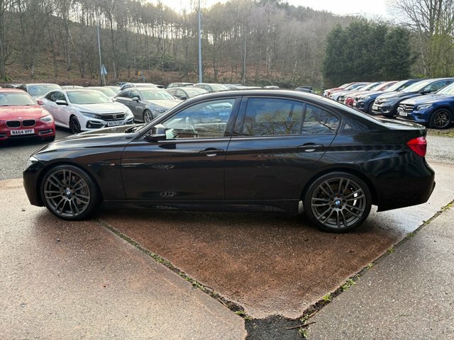 BMW 3 Series 2016 3.0 335D M Sport Saloon Xdriv YF66HHO Black #3