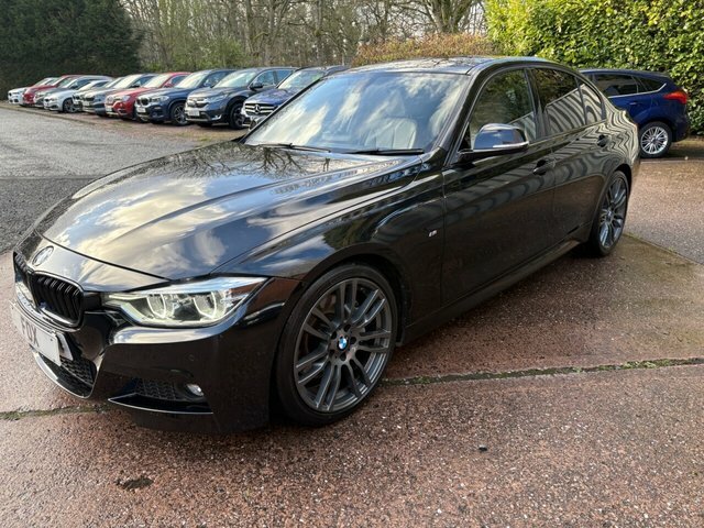 BMW 3 Series 2016 3.0 335D M Sport Saloon Xdriv YF66HHO Black #2