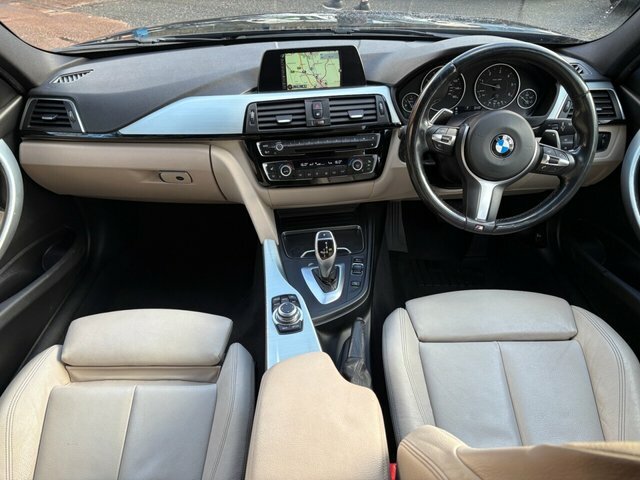 BMW 3 Series 2016 3.0 335D M Sport Saloon Xdriv YF66HHO Black #4