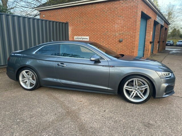 Audi A5 2020 2.0 Tfsi 40 S Line Coupe S Tronic Grey #2