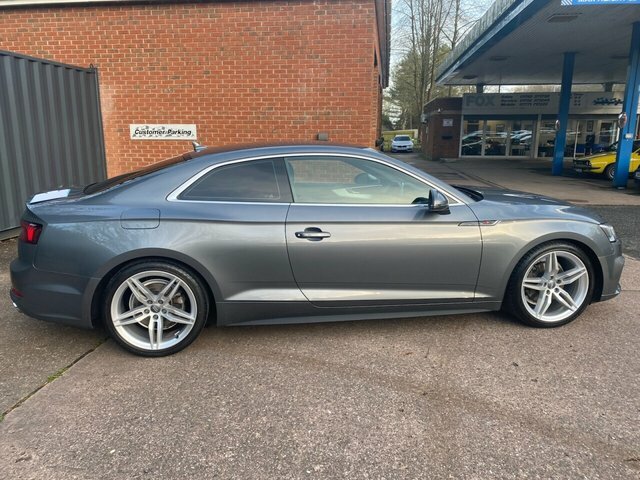 Audi A5 2020 2.0 Tfsi 40 S Line Coupe S Tronic Grey #5