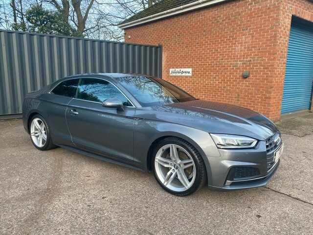 Audi A5 2020 2.0 Tfsi 40 S Line Coupe S Tronic Grey #3