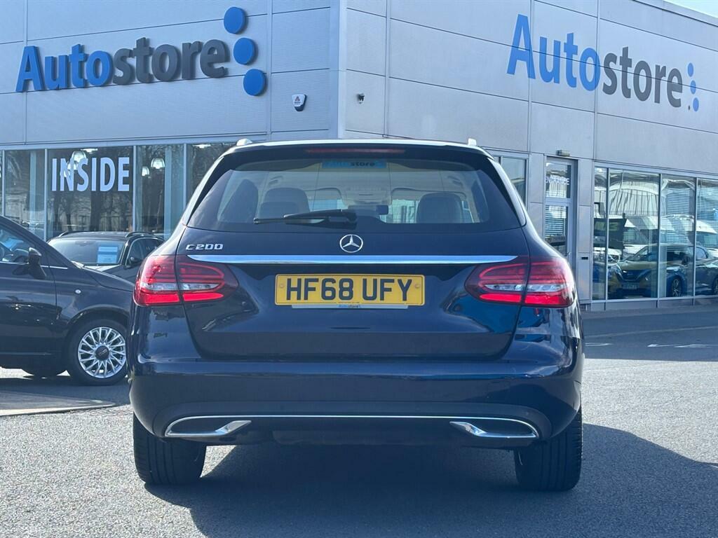 Mercedes-Benz C Class 1.5 C200 Mhev Eq Boost Sport G-tronic Euro 6 Ss HF68UFY Blue #6