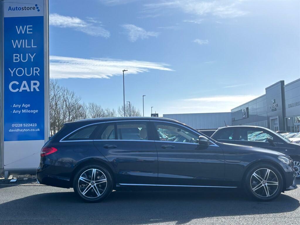 Mercedes-Benz C Class 1.5 C200 Mhev Eq Boost Sport G-tronic Euro 6 Ss HF68UFY Blue #4