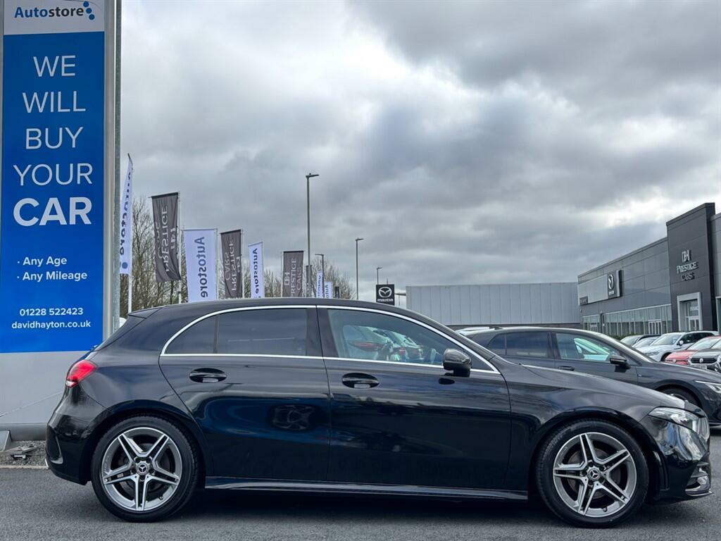 Mercedes-Benz A Class 1.3 A200 Amg Line Executive 7G-dct Euro 6 Ss VE68ZSG Black #4