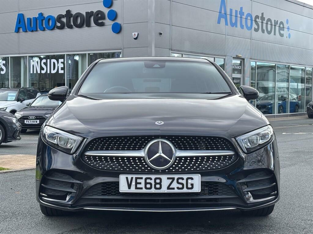 Mercedes-Benz A Class 1.3 A200 Amg Line Executive 7G-dct Euro 6 Ss VE68ZSG Black #2