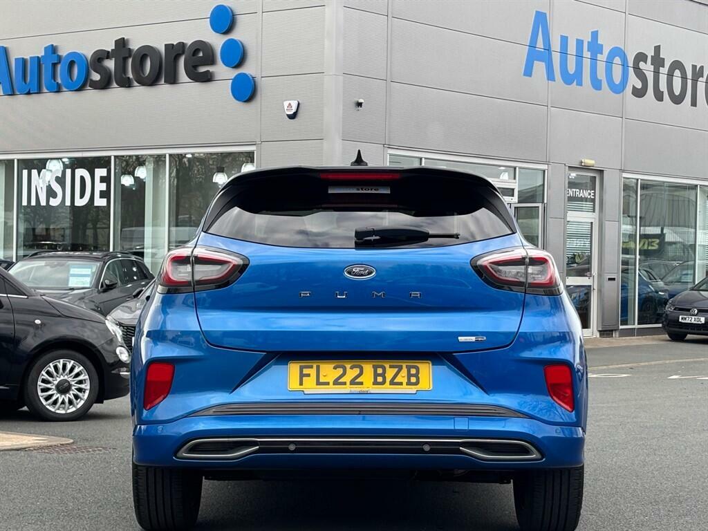 Ford Puma 1.0T Ecoboost Mhev St-line Vignale Dct Euro 6 Ss FL22BZB Blue #6