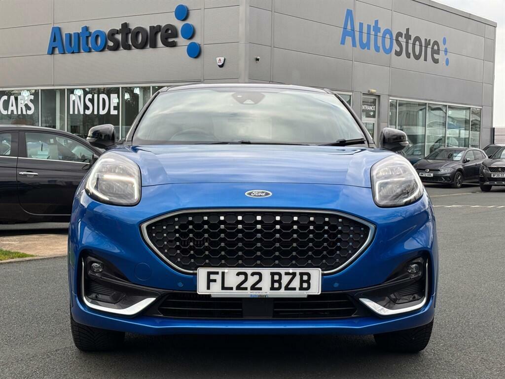 Ford Puma 1.0T Ecoboost Mhev St-line Vignale Dct Euro 6 Ss FL22BZB Blue #2