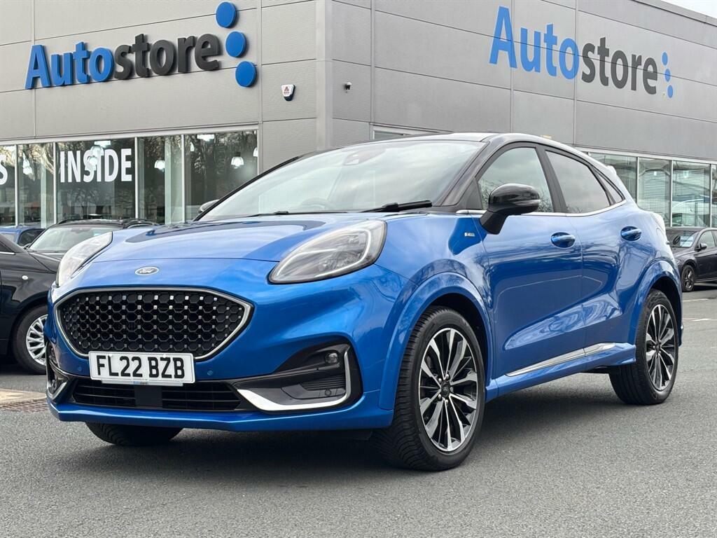 Ford Puma 1.0T Ecoboost Mhev St-line Vignale Dct Euro 6 Ss Blue