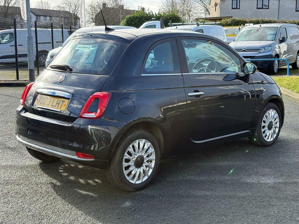 Fiat 500 1.0 Mhev Euro 6 Ss W023LHT Black #6