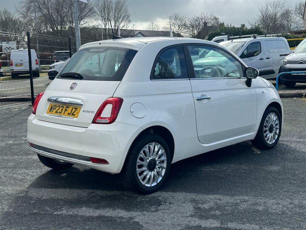 Fiat 500 1.0 Mhev Euro 6 Ss WP23FJZ White #6
