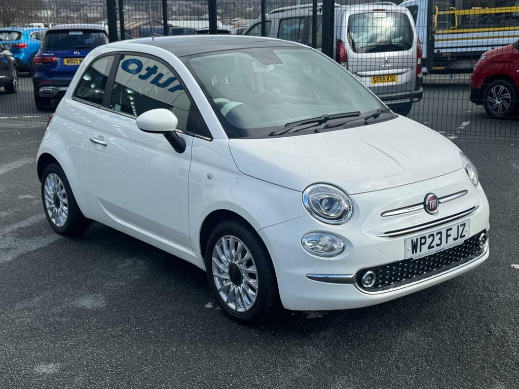 Fiat 500 1.0 Mhev Euro 6 Ss WP23FJZ White #4