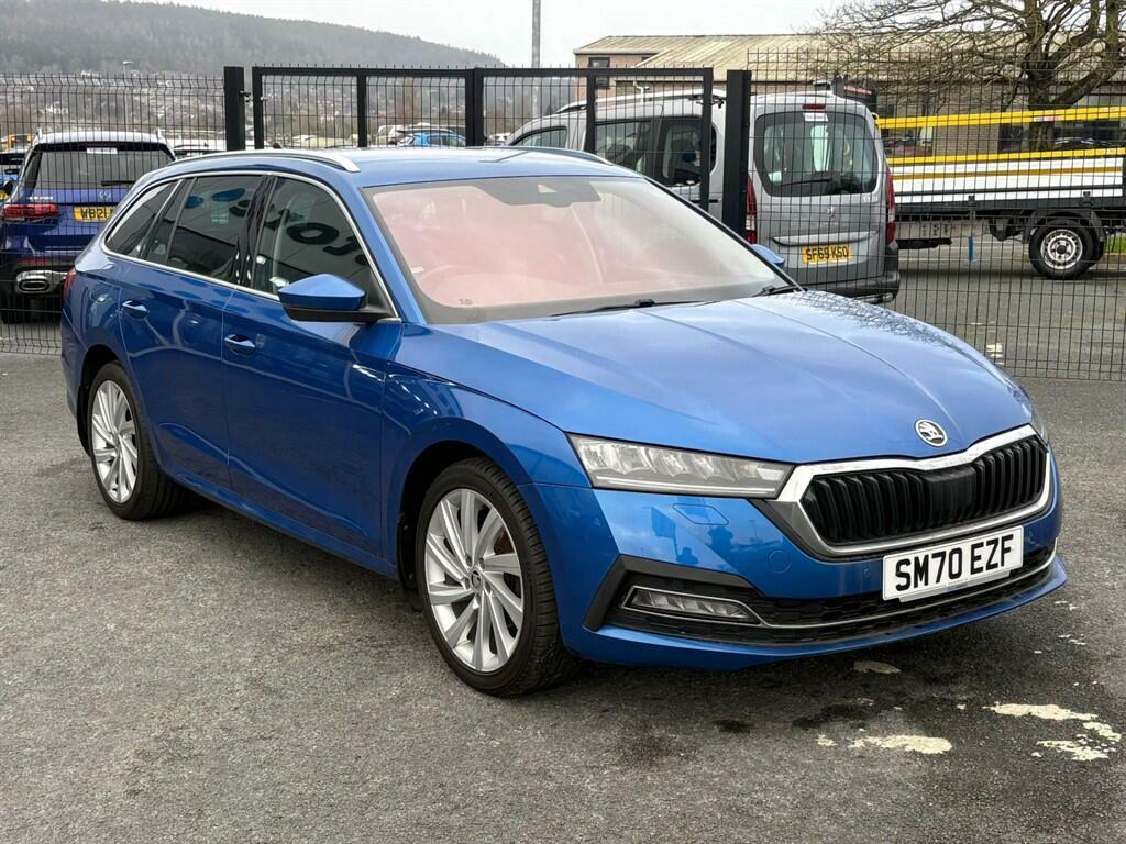 Skoda Octavia 1.5 Tsi Act Se L First Edition Euro 6 Ss SM70EZF Blue #4