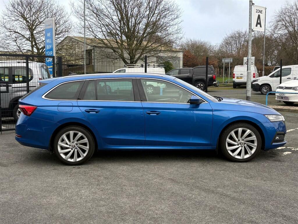 Skoda Octavia 1.5 Tsi Act Se L First Edition Euro 6 Ss SM70EZF Blue #5