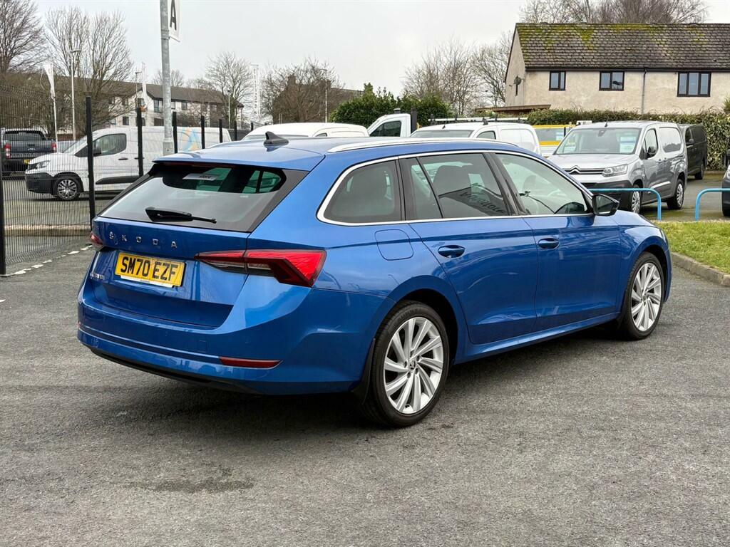 Skoda Octavia 1.5 Tsi Act Se L First Edition Euro 6 Ss SM70EZF Blue #6