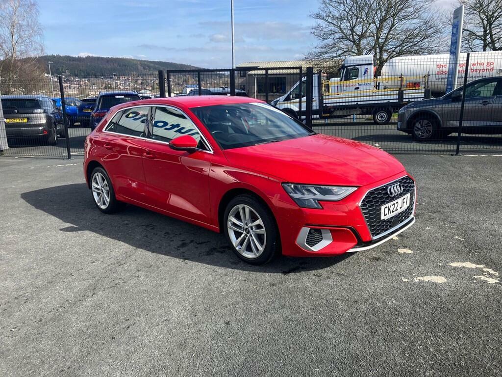 Audi A3 1.4 Tfsie 40 Sport Sportback S Tronic Euro 6 Ss CK22JFV Red #3