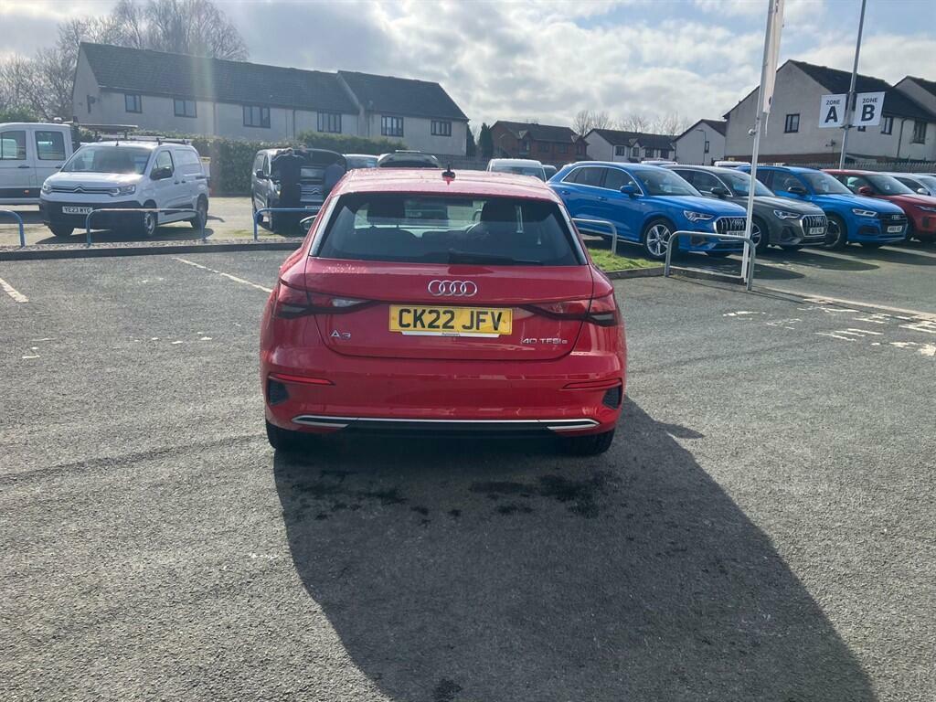 Audi A3 1.4 Tfsie 40 Sport Sportback S Tronic Euro 6 Ss CK22JFV Red #6
