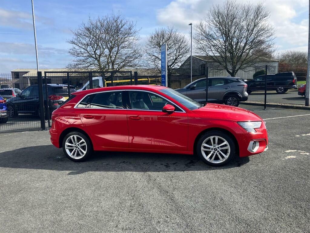 Audi A3 1.4 Tfsie 40 Sport Sportback S Tronic Euro 6 Ss CK22JFV Red #4