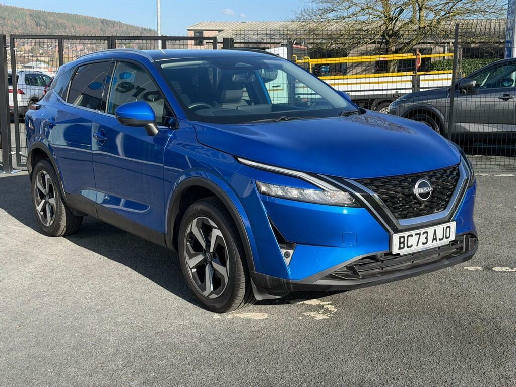 Nissan Qashqai 1.3 Dig-t Mhev N-connecta Euro 6 Ss BC73AJO Blue #4