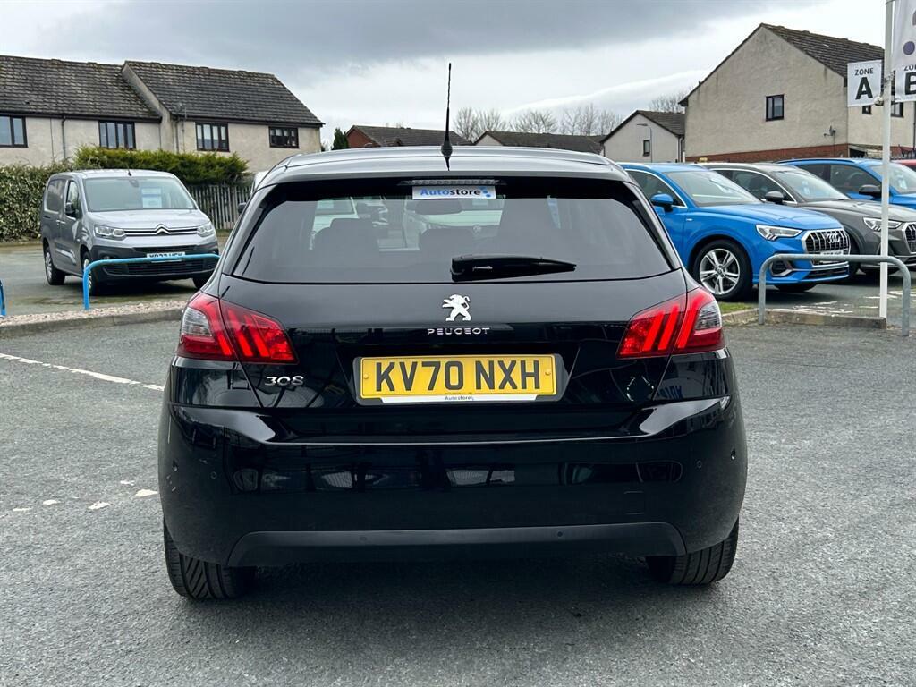 Peugeot 308 1.2 Puretech Tech Edition Euro 6 Ss KV70NXH Black #5