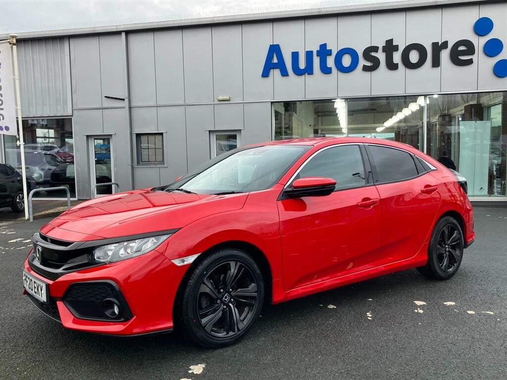 Honda Civic Sr Red #3