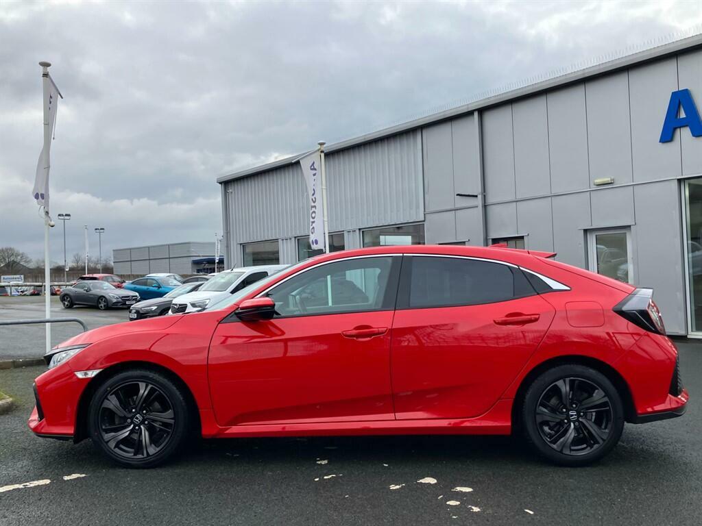 Honda Civic Sr Red #4