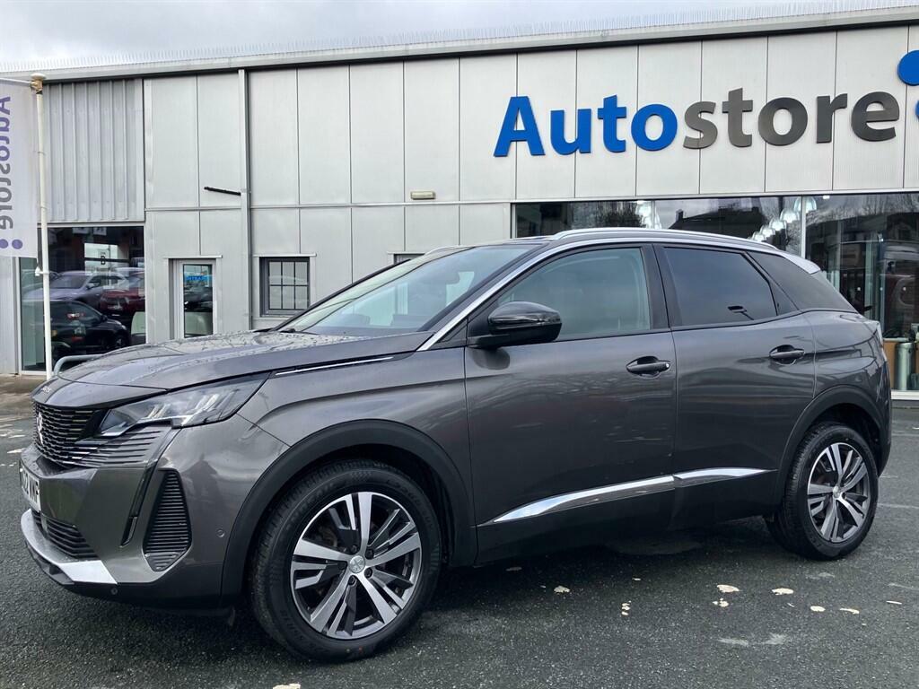Peugeot 3008 1.2 Puretech Allure Premium Eat Euro 6 Ss BG22WMP Grey #3