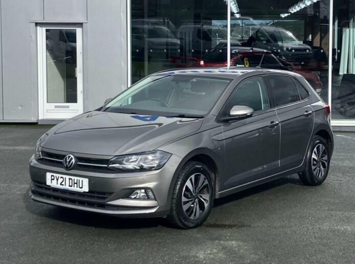 Volkswagen Polo 1.0 Tsi Match Euro 6 Ss PY21DHU Grey #3