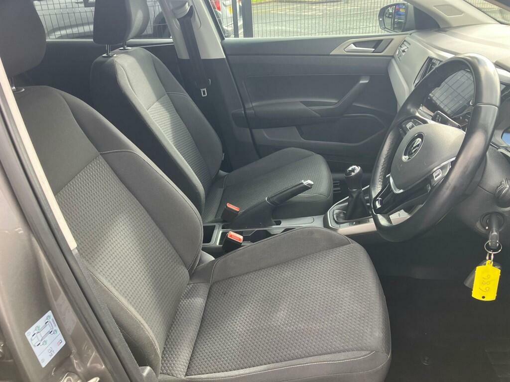 Volkswagen Polo 1.0 Tsi Match Euro 6 Ss PY21DHU Grey #2