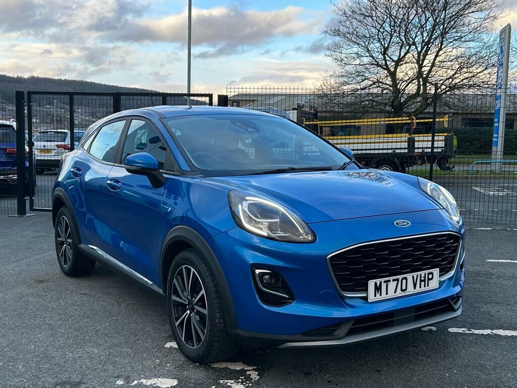 Ford Puma 1.0T Ecoboost Mhev Titanium Euro 6 Ss MT70VHP Blue #5
