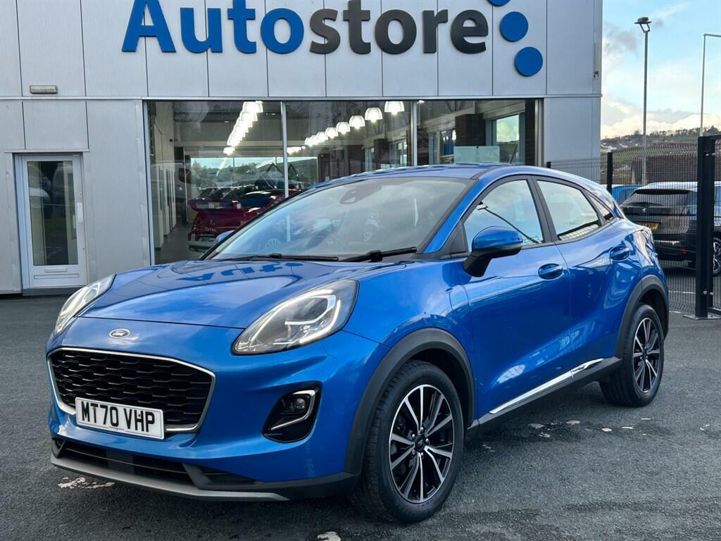 Ford Puma 1.0T Ecoboost Mhev Titanium Euro 6 Ss MT70VHP Blue #3