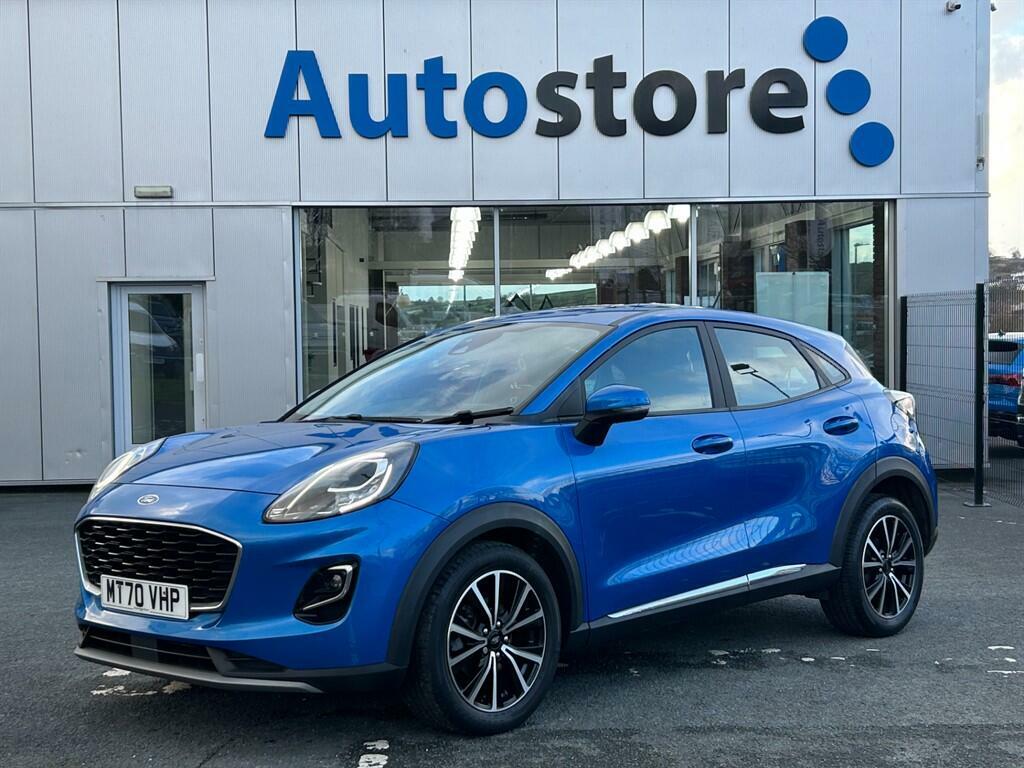 Ford Puma 1.0T Ecoboost Mhev Titanium Euro 6 Ss Blue