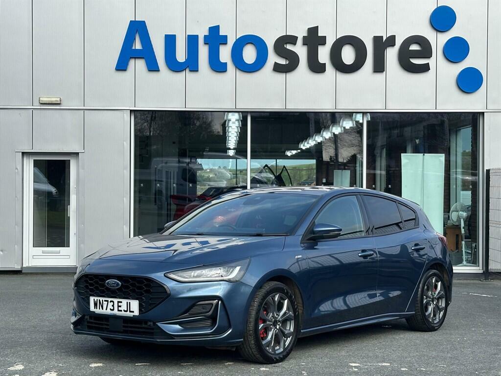 Ford Focus 1.0T Ecoboost Mhev St-line Edition Euro 6 Ss Blue