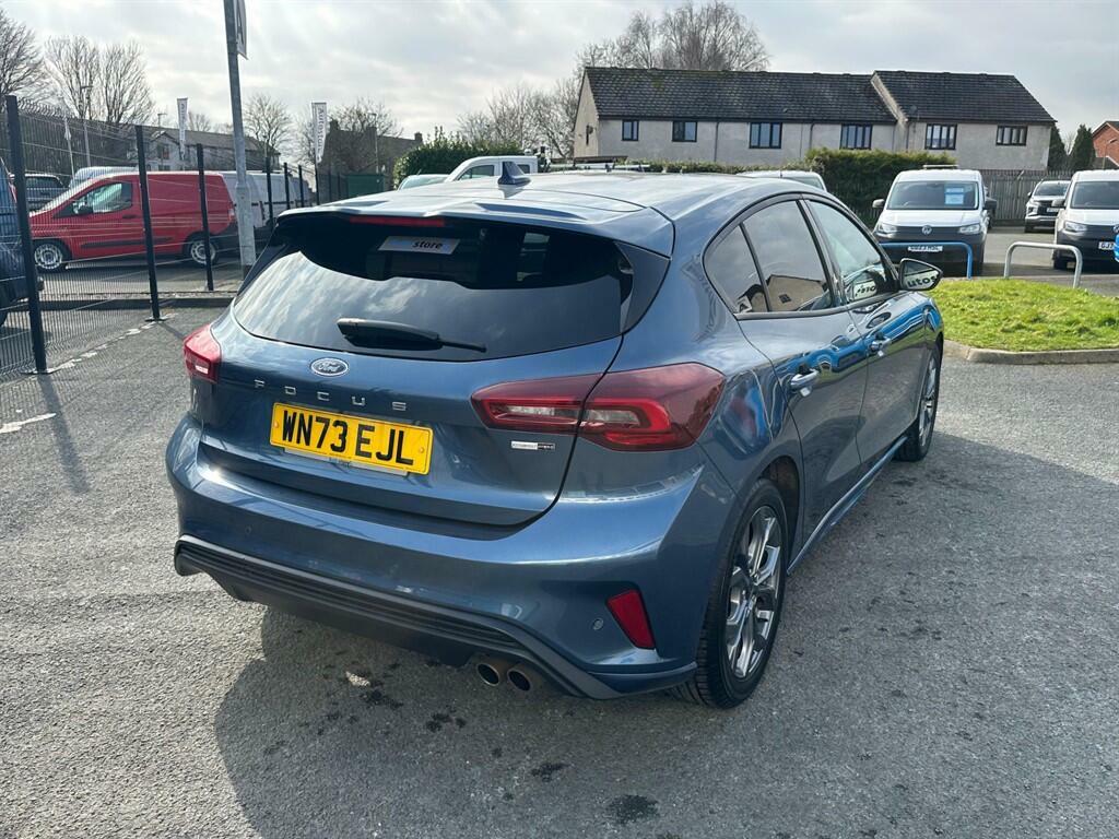 Ford Focus 1.0T Ecoboost Mhev St-line Edition Euro 6 Ss WN73EJL Blue #6
