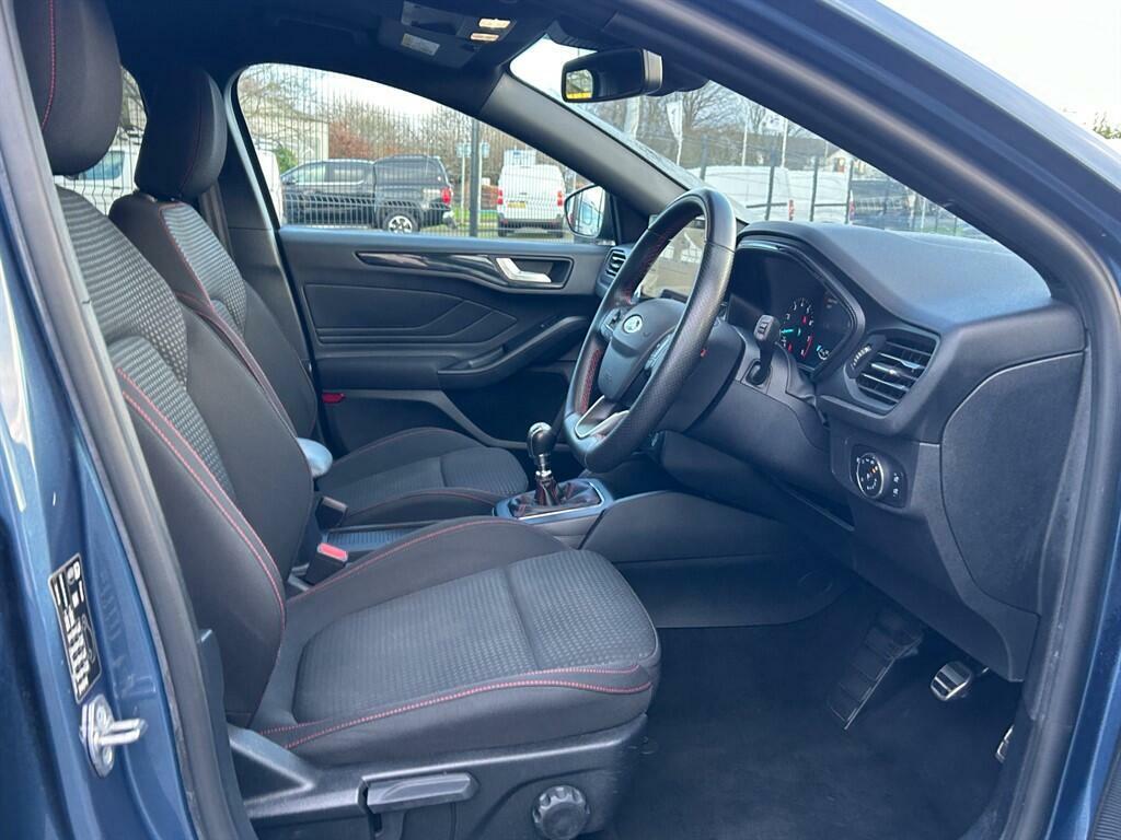 Ford Focus 1.0T Ecoboost Mhev St-line Edition Euro 6 Ss WN73EJL Blue #2