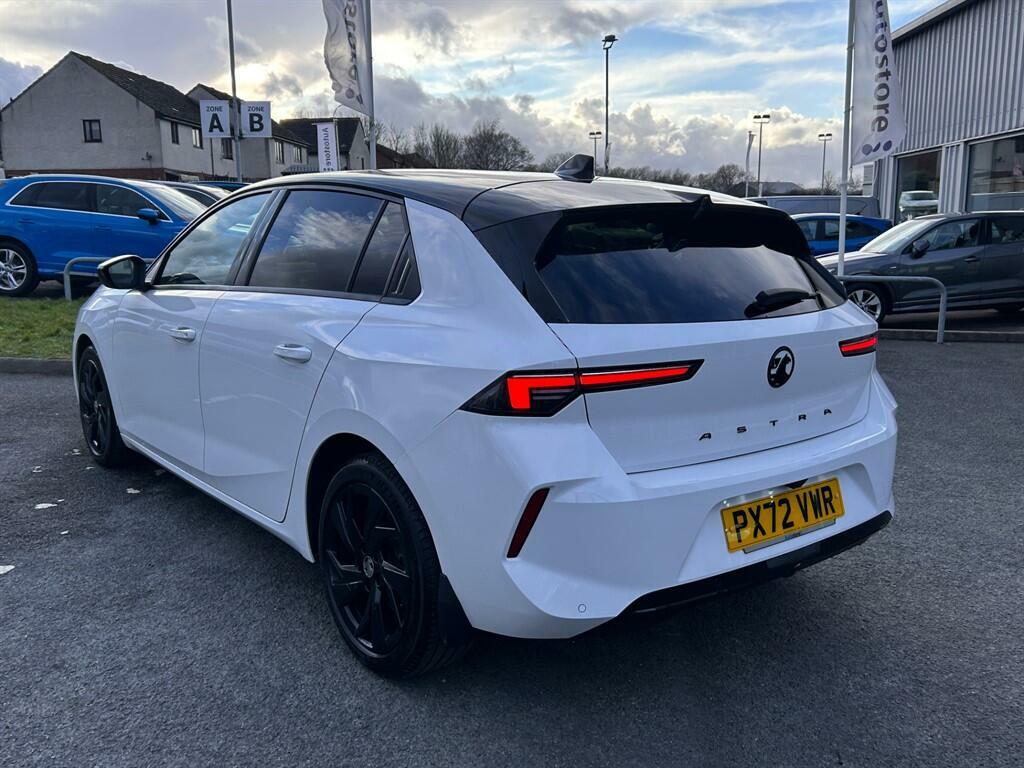 Vauxhall Astra 1.2 Turbo Gs Line Euro 6 Ss PX72VWR White #5