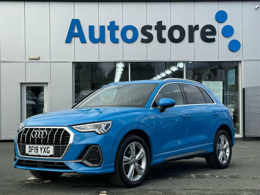 Audi Q3 2.0 Tdi 35 S Line Quattro Euro 6 Ss Blue