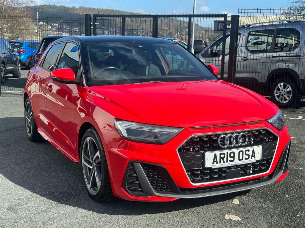 Audi A1 1.0 Tfsi 30 S Line Sportback Euro 6 Ss AR19OSA Red #4