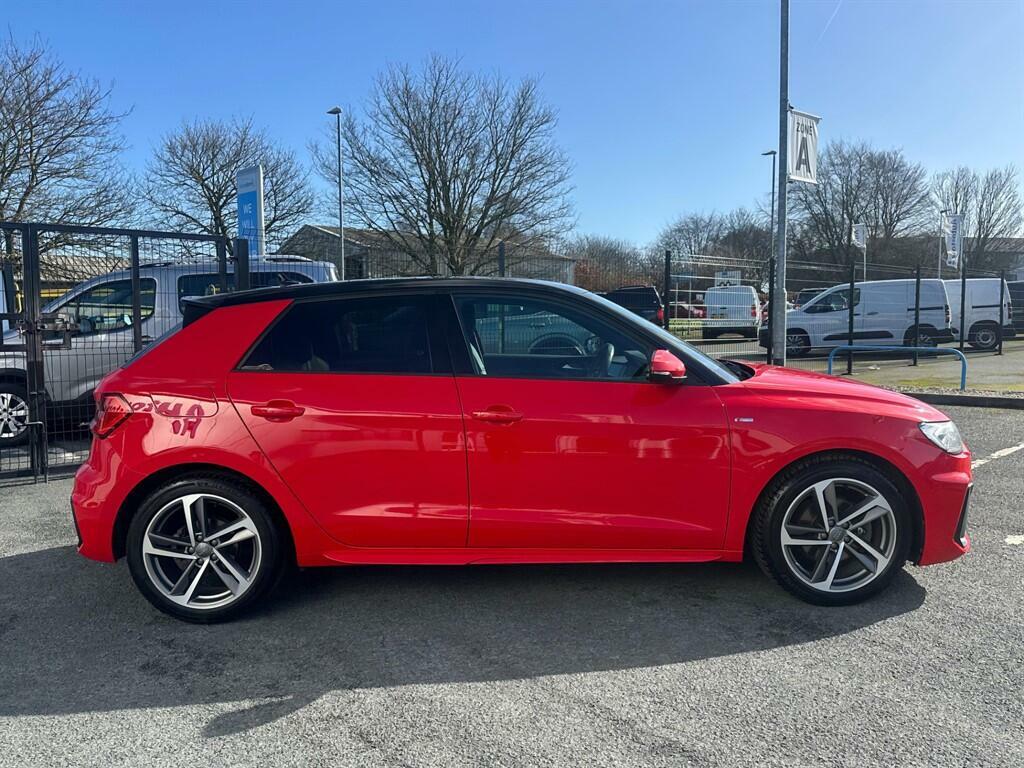 Audi A1 1.0 Tfsi 30 S Line Sportback Euro 6 Ss AR19OSA Red #5