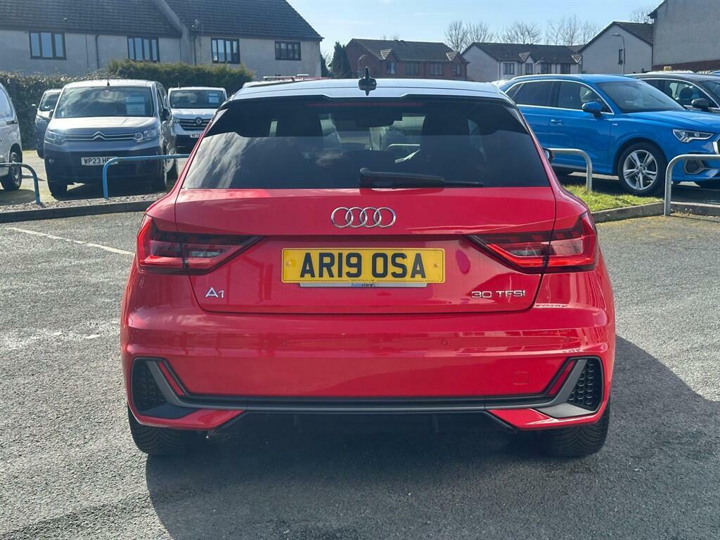 Audi A1 1.0 Tfsi 30 S Line Sportback Euro 6 Ss AR19OSA Red #6