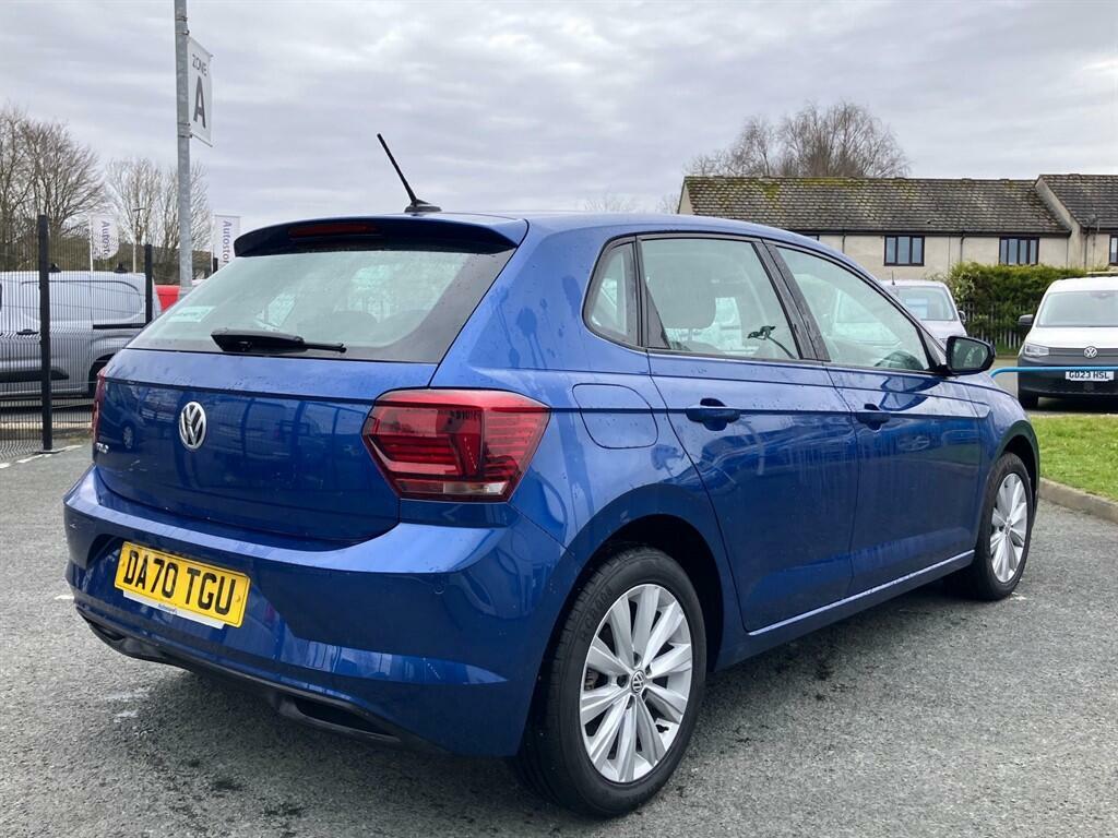 Volkswagen Polo 1.0 Tsi Sel Dsg Euro 6 Ss DA70TGU Blue #6