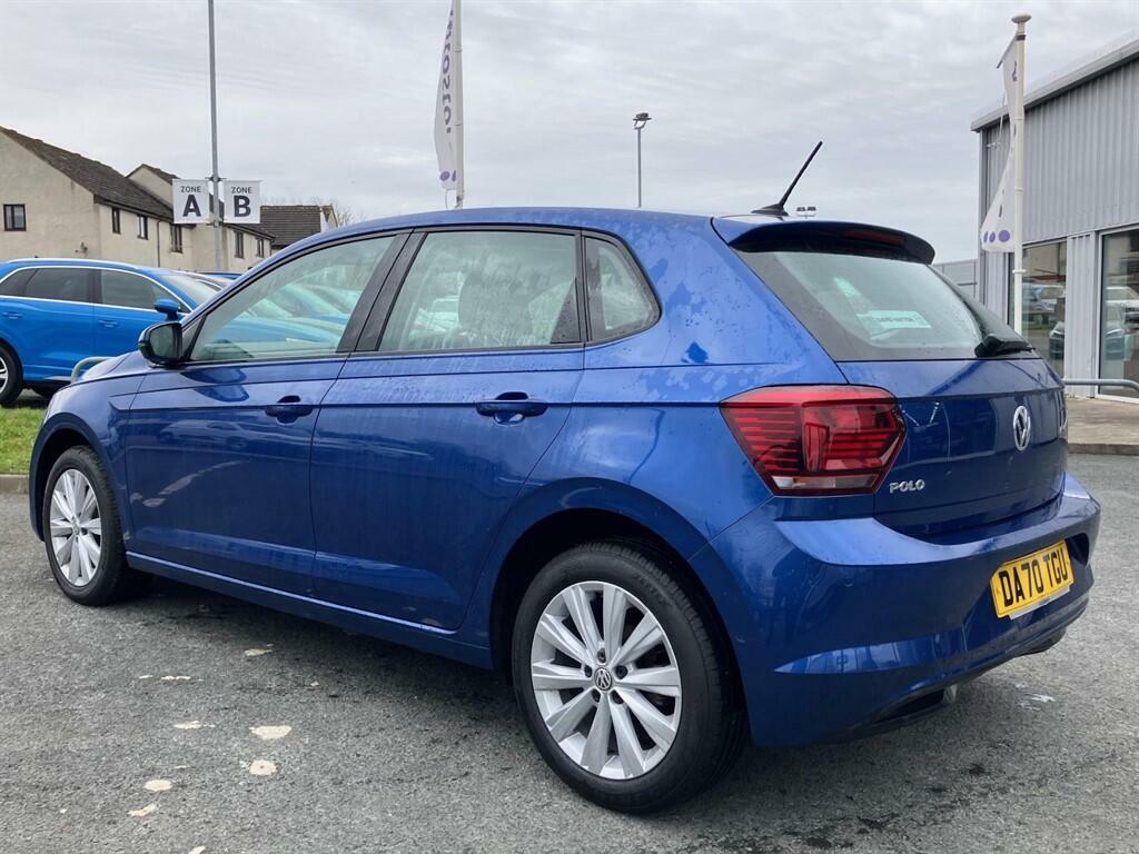 Volkswagen Polo 1.0 Tsi Sel Dsg Euro 6 Ss DA70TGU Blue #4