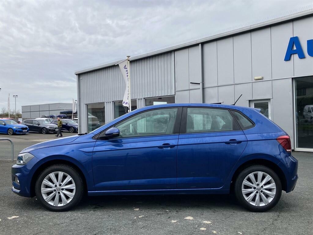 Volkswagen Polo 1.0 Tsi Sel Dsg Euro 6 Ss DA70TGU Blue #3