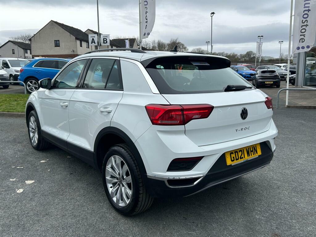 Volkswagen T-Roc 1.0 Tsi Se Euro 6 Ss GD21WHN White #6