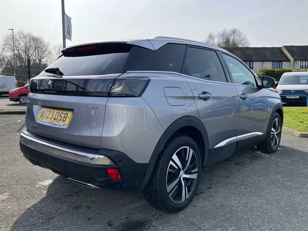Peugeot 3008 1.2 Puretech Gt Eat Euro 6 Ss MH23OSB Grey #6