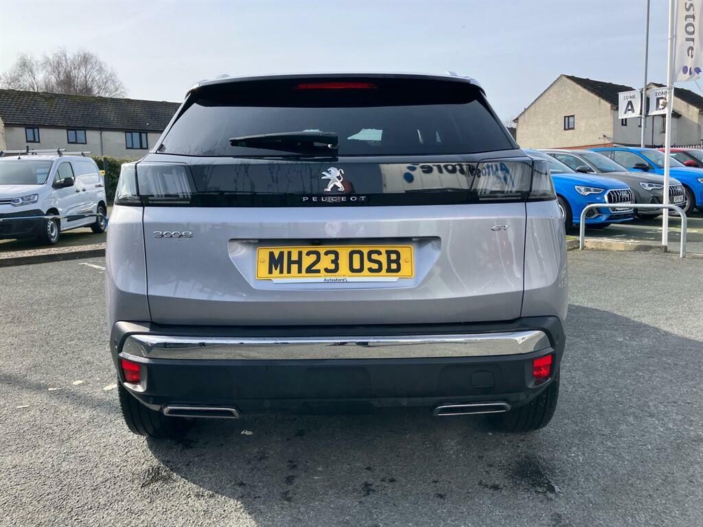 Peugeot 3008 1.2 Puretech Gt Eat Euro 6 Ss MH23OSB Grey #5