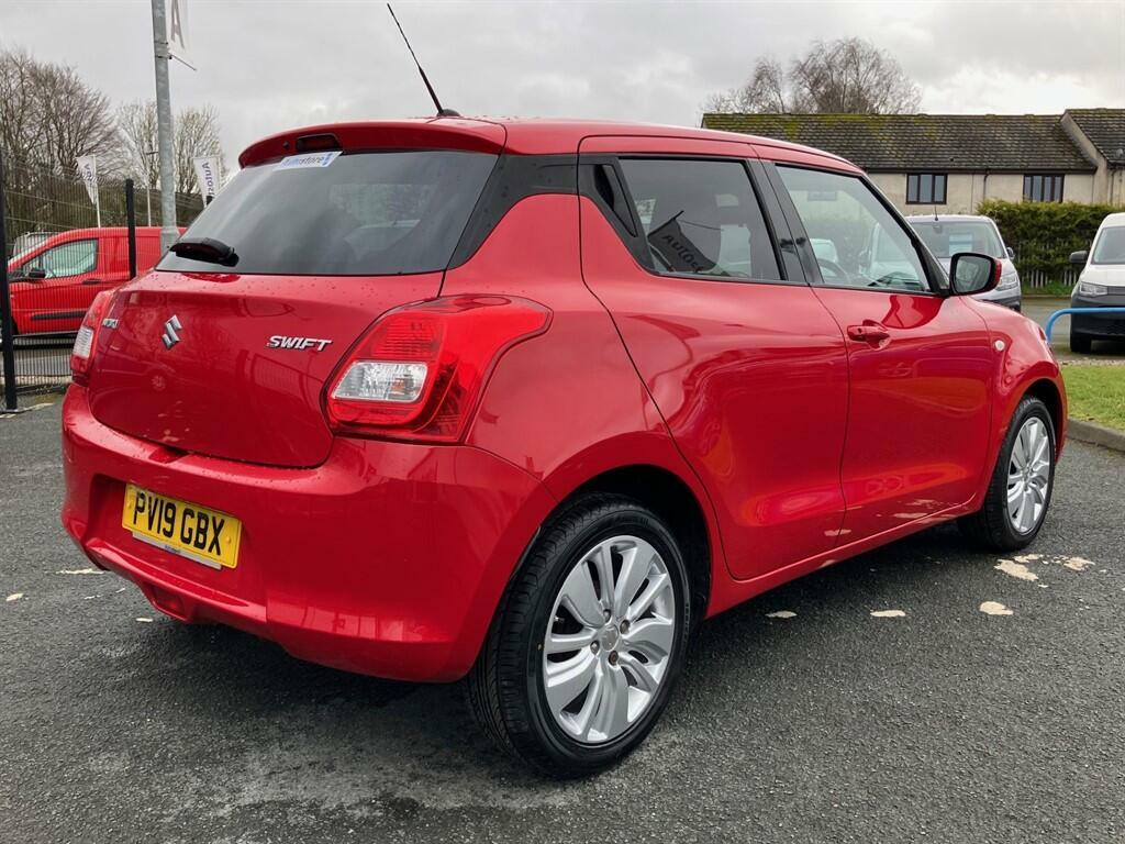 Suzuki Swift 1.0 Boosterjet Sz-t Euro 6 PV19GBX Red #6