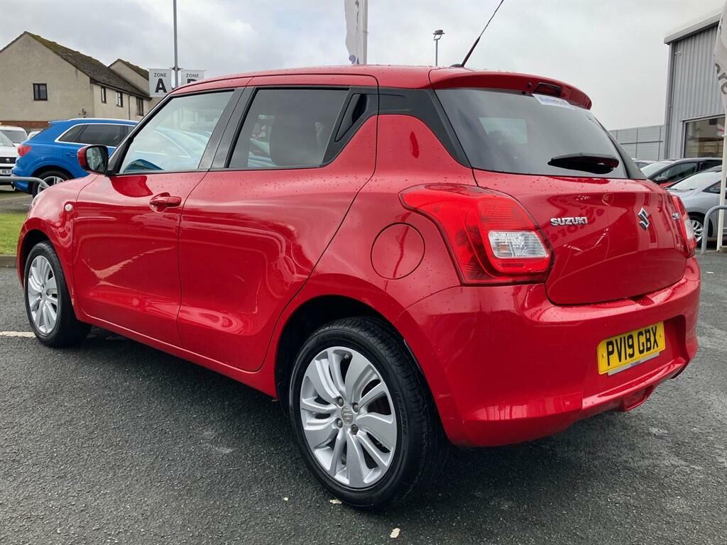 Suzuki Swift 1.0 Boosterjet Sz-t Euro 6 PV19GBX Red #4